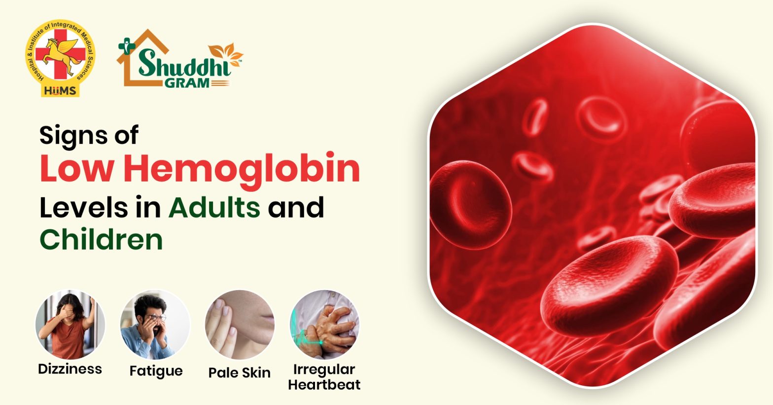 Signs of Low Hemoglobin Levels in Adults and Children